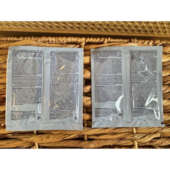 Pureology Strength Cure Blonde Purple Shampoo & Conditioner Travel Packets 10ml - Picture 2 of 2